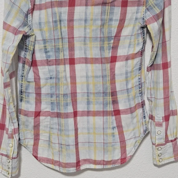True Religion Western style snap button-down size xs - Picture 16 of 16